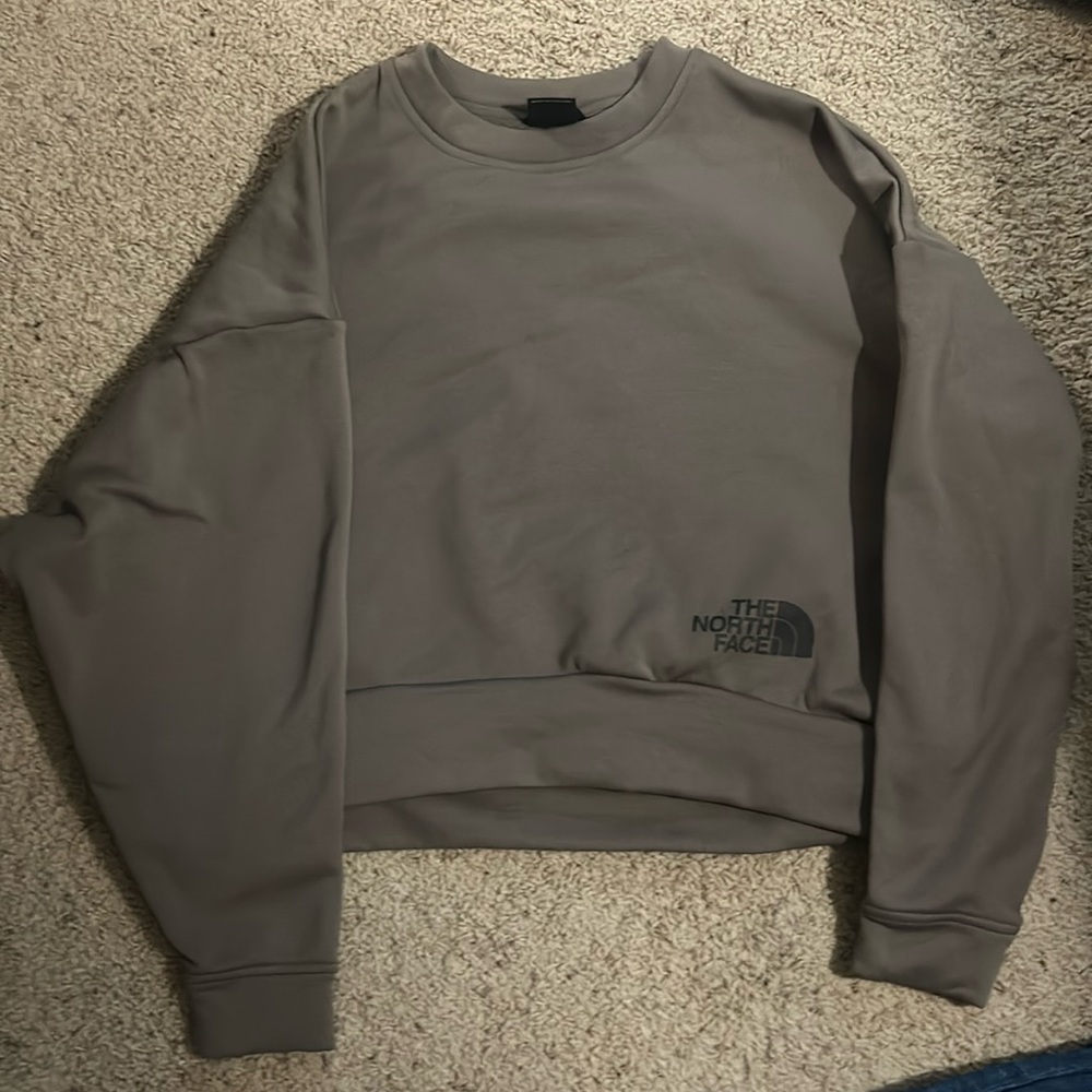 North face cropped sweatshirt